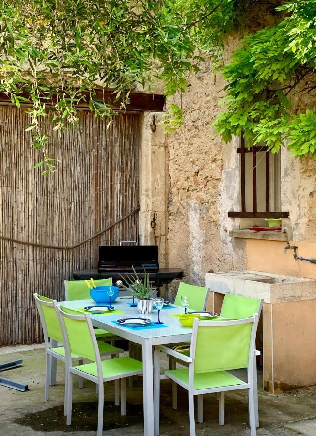 Appartement Avec Jardin Privatif Cazouls-lès-Béziers Buitenkant foto